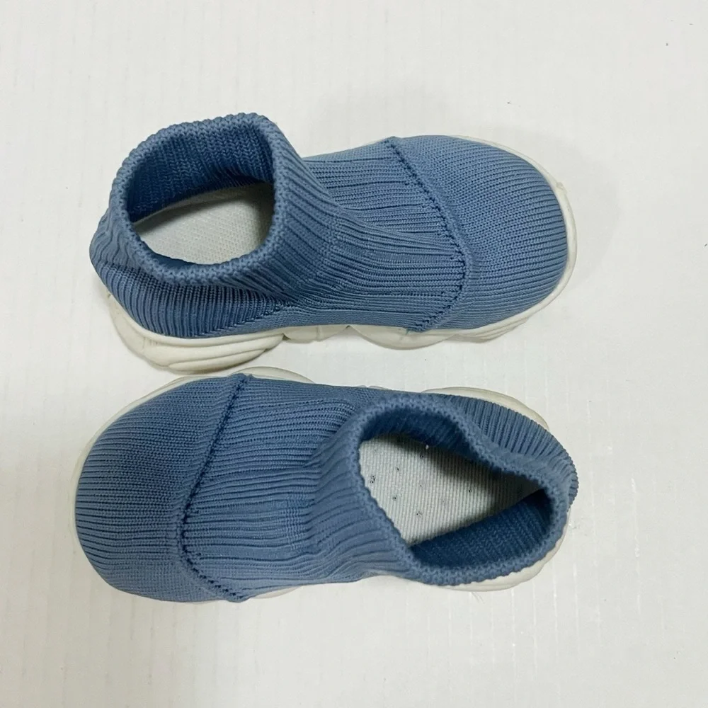 Toddler Infant Kids Baby Girls Boys Striped Mesh Sport Run Sneakers.